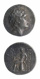 Seleukid Silver Tetradrachm of King Antiochus II Theos