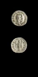 Silver Denarius of Emperor Maximinus I