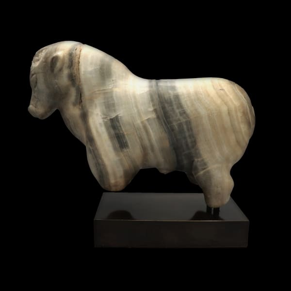 Bactrian Bull Figure
