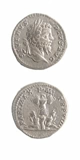 Silver Denarius of Emperor Septimius Severus