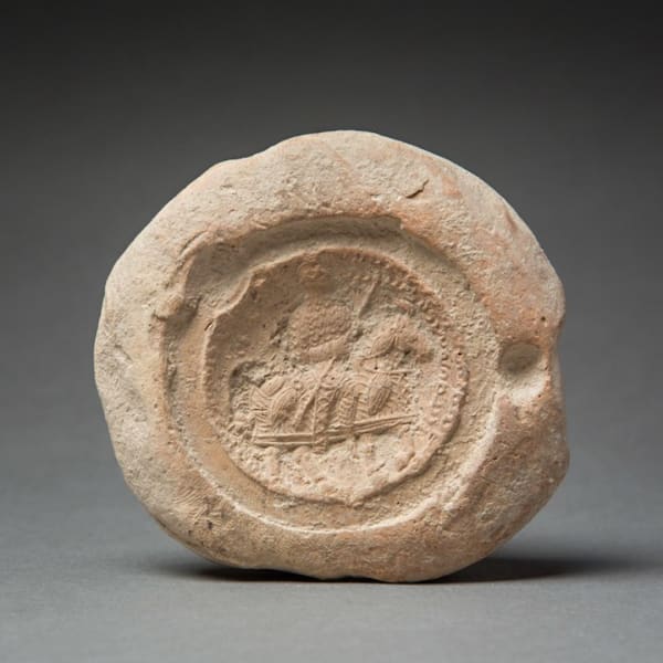 Sassanian Bulla of the General of the West