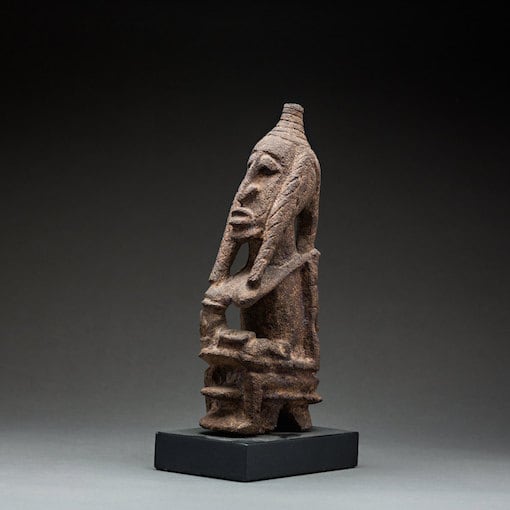 Tellem Sculpture of a Seated Woman