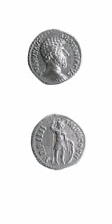 Silver Denarius of Emperor Lucius Verus