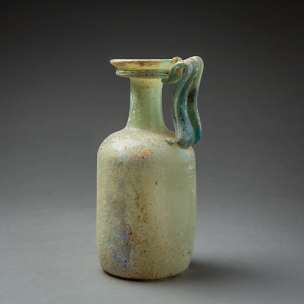 Pale Green Glass Vessel