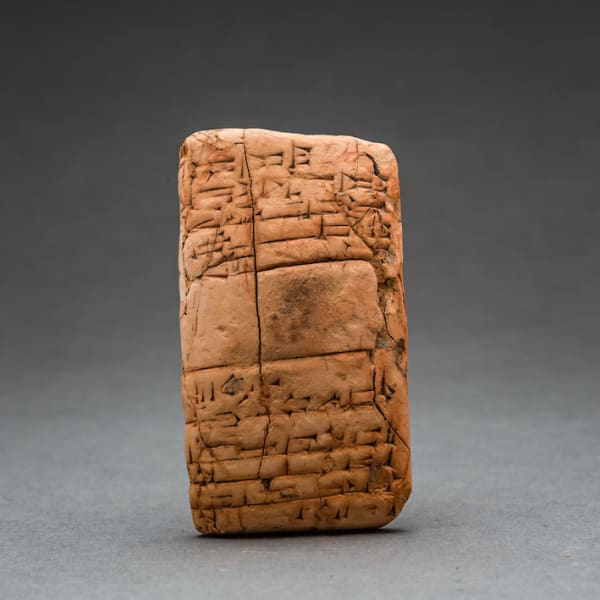 Sumerian Cuneiform Tablet