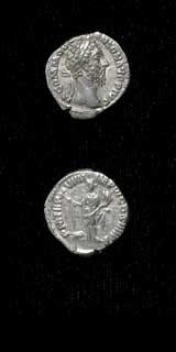 Silver Denarius of Emperor Commodus