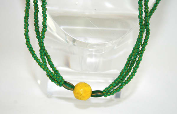 Venetian Glass Trade Bead Necklace
