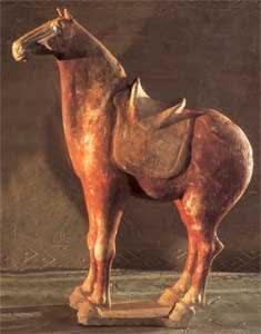 Tang Sculpture of a Horse