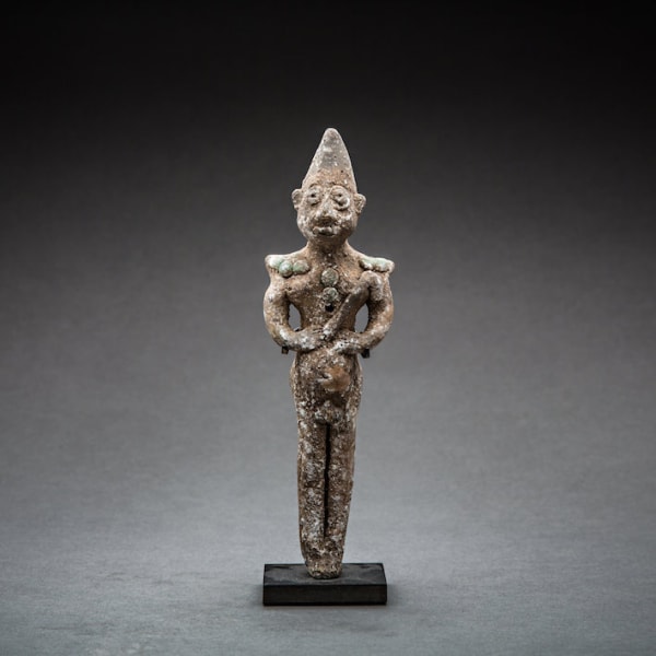 Indus Valley Terracotta Figurine of a Male Deity