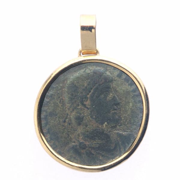 Bronze Coin Of Roman Emperor Julian II