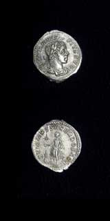 Silver Denarius of Emperor Elagabalus