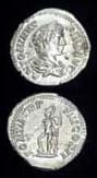 Silver Denarius of Emperor Caracalla