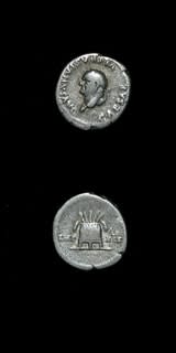 Silver Denarius of Emperor Vespasian