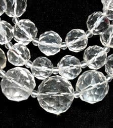 Rock Crystal Bead Necklace