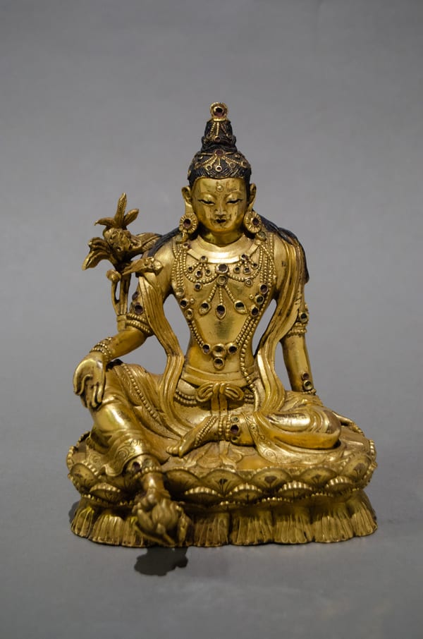 Gilt-Bronze Tara Bodhisattva