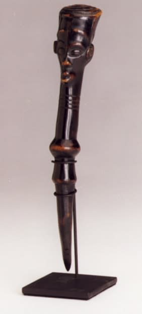 Kuba N'Dengese Ivory Flywhisk Handle