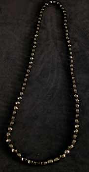 Black Onyx Bead Necklace