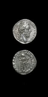 Silver Denarius of Emperor Marcus Aurelius