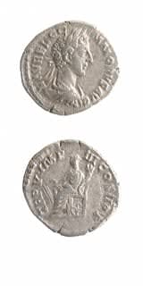 Silver Denarius of Emperor Commodus
