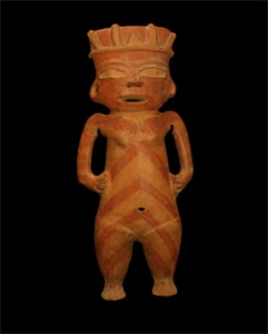 Olmecoid Terracotta Standing Figure