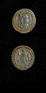 Bronze Coin of Emperor Constantine I the Great