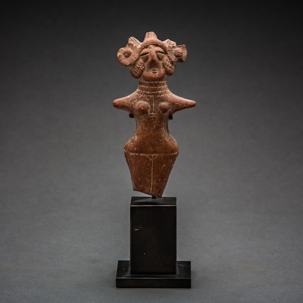 Indus Valley Terracotta Votive Figurine of a Fertility Goddess