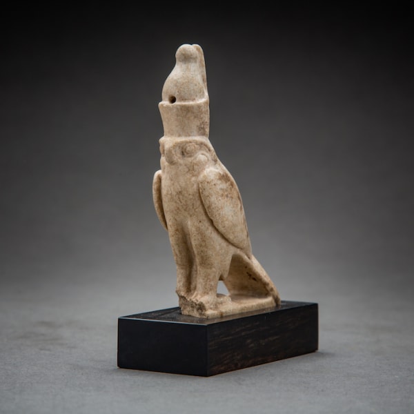 Stone Falcon Horus Figure