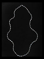 Moonstone Bead and Garnet Bead Necklace