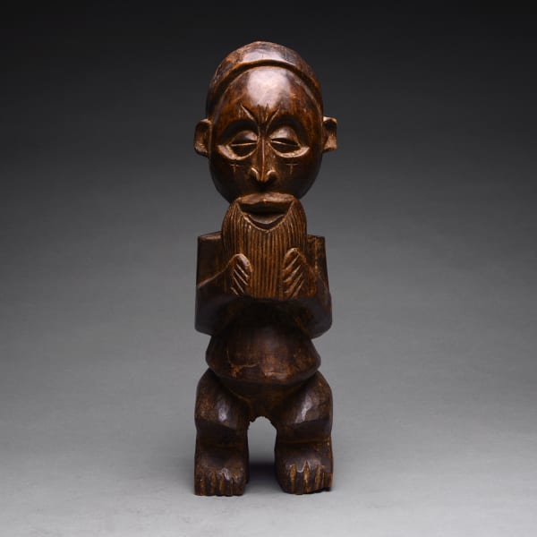 Yaka Wooden Ancestral Sculpture