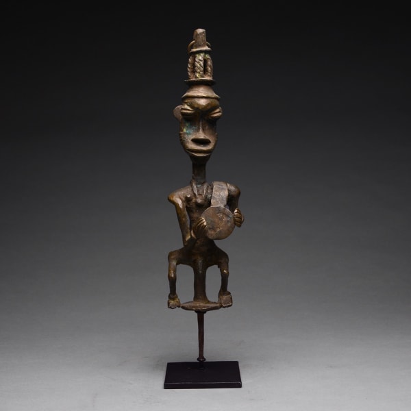 Yoruba Bronze Edan Sculpture