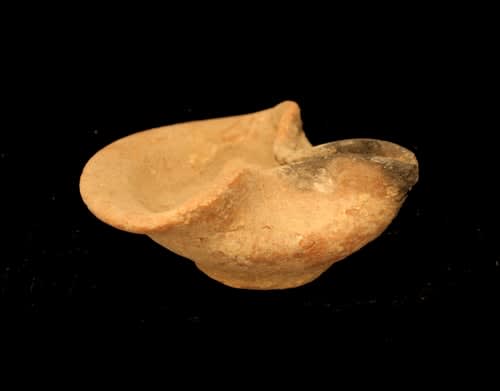Early Israelite Terracotta Oil Lamp