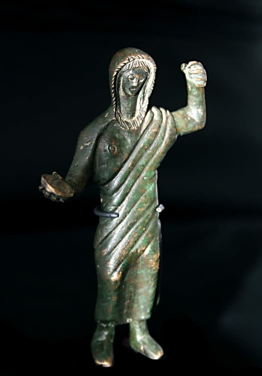 Celtic Bronze Figure