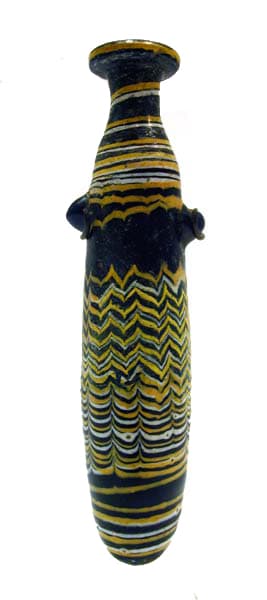 Sand-Core Formed Glass Alabastron