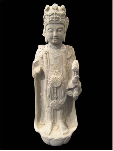 Northern Wei Stone Standing Bodhisattva