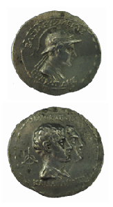 Bactrian Silver Tetradrachm of King Eukratides I