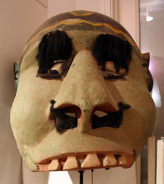 Ibibio Wooden Polychrome Mask