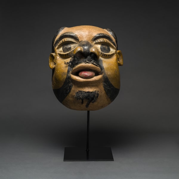 Ibibio Wooden Polychrome Mask