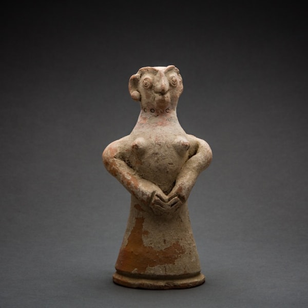 Indus Valley Terracotta Figurine of a Standing Fertility Goddess