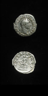 Silver Denarius of Emperor Trajan
