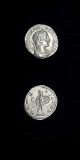Silver Denarius of Emperor Severus Alexander