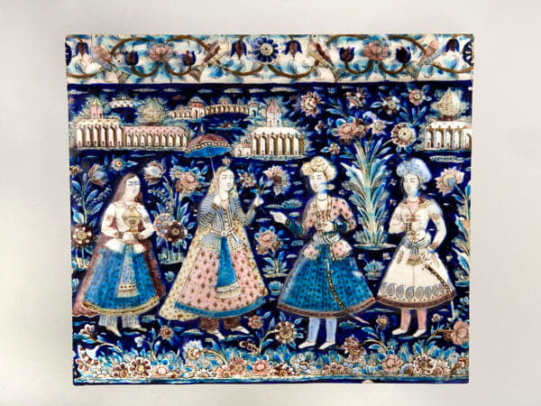 Qajar Glazed Tile