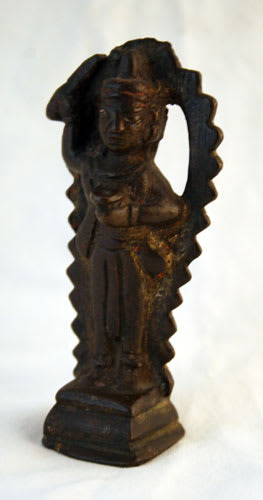 Indian Bronze Statue of a Standing Deity