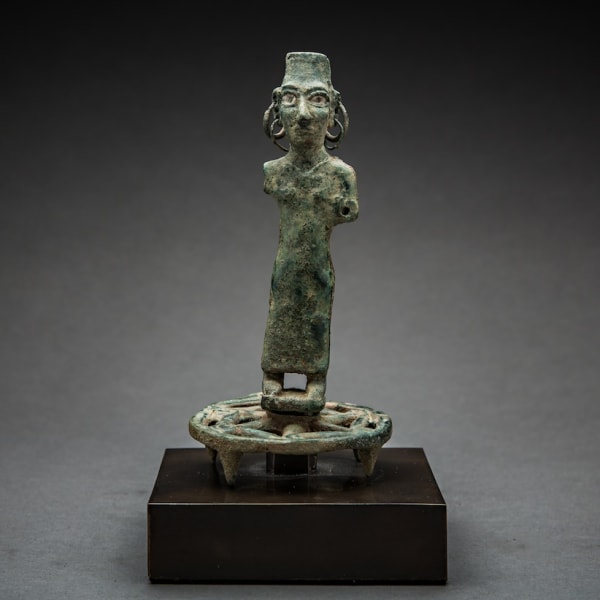 Canaanite Bronze Figure of a Deity
