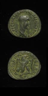 Provincial Bronze Sestertius of Emperor Herennius Etruscus