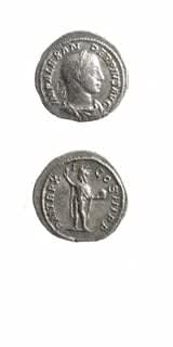 Silver Denarius of Emperor Severus Alexander