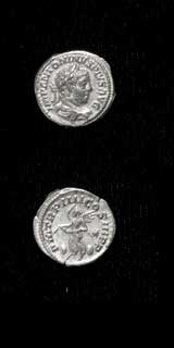 Silver Denarius of Emperor Elagabalus