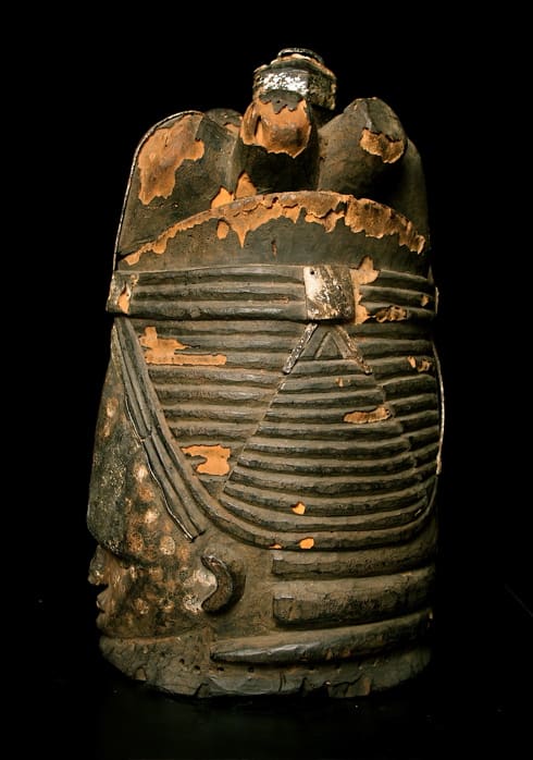 Sande Society Mende Helmet Mask