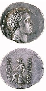 Silver Tetradrachm Minted Under King Seleukos III