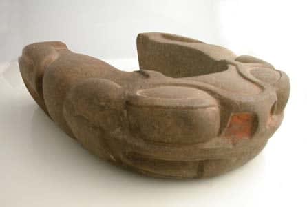 Mayan Carved Stone Ceremonial Yoke