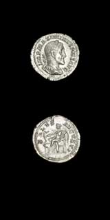 Silver Denarius of Emperor Maximinus I